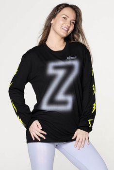 Koszulka Czarna Z Długim Rękawem Zumba Electric L - Zumba