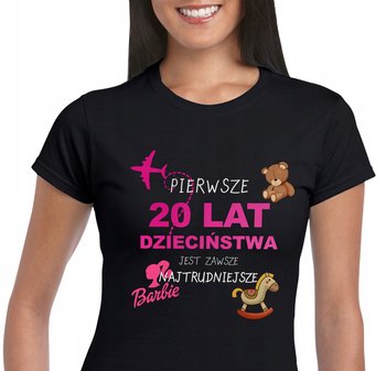 Koszulka Damska 20 30 40 50 Urodziny Prezent M Y4 - Inna marka