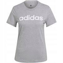 Koszulka damska adidas Loungwear Essentials Slim Logo szara HL2053 XL Adidas
