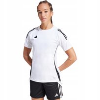 Koszulka damska adidas Tiro 24 Jersey biało-czarna IS1024 L Adidas