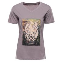 Koszulka damska bawełniana Alpine Pro Dorena k.fioletowy r.XL ALPINE PRO