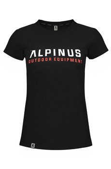 Koszulka Damska Bawełniana T-Shirt Alpinus Chiavenna Czarny - M - Alpinus