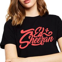 KOSZULKA DAMSKA ED SHEERAN KONCERT CZARNA L Y3 Inna marka