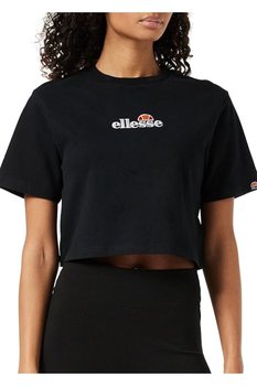 Koszulka damska Ellesse Fibreball Crop krótki t-shirt biały-S - ELLESSE