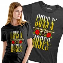 Koszulka damska Guns N' Roses prezent dla niej t-shirt na koncert i Meeboo