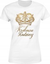 Koszulka damska Królowa Rodziny prezent dla mamy kobiety T-shirt damski