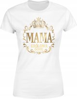 Koszulka damska MAMA Królowa Domu prezent dla mamy T-shirt damski