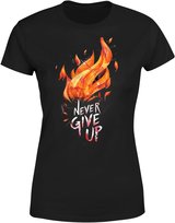 Koszulka damska Never Give Up Nigdy się nie poddawaj motywacyjna T-shirt