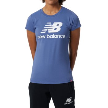 Koszulka damska New Balance Essentials Stacked z krótkim rękawem-XS - New Balance
