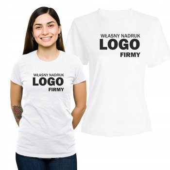 Koszulka Damska Personalizowana Prezent Twój Własny Nadruk Logo T-shirt XXL - Plexido