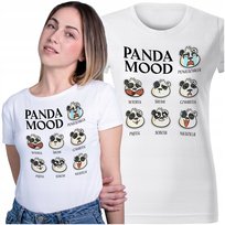 KOSZULKA DAMSKA PREZENT DZIEŃ PANDY MIŚ SŁODKIE PANDY PANDA MOOD BLUZKA XXL Inna marka