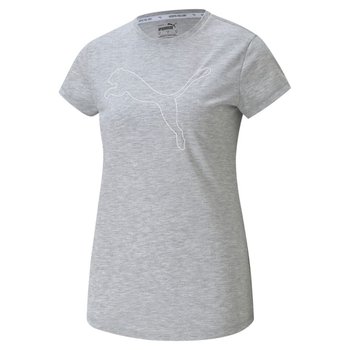 Koszulka damska Puma RTG Heather Logo Tee szara 586455 04 - Puma