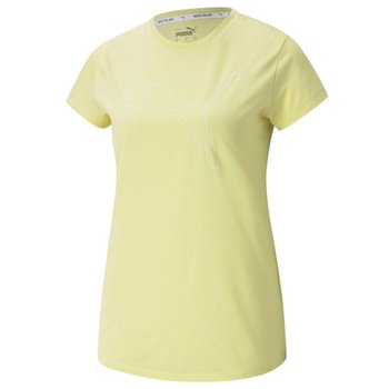 Koszulka damska Puma RTG Heather Logo Tee żółta 586455 40 - Puma