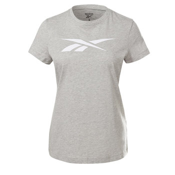 Koszulka damska Reebok Training Essentials Vector Graphic Tee szara GN5629 - Reebok