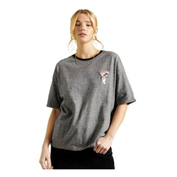 Koszulka damska Superdry Military Narrative Boxy luźny t-shirt-S - Superdry