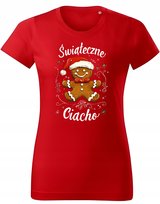 Koszulka damska Świąteczna prezent na święta Świąteczne Ciacho