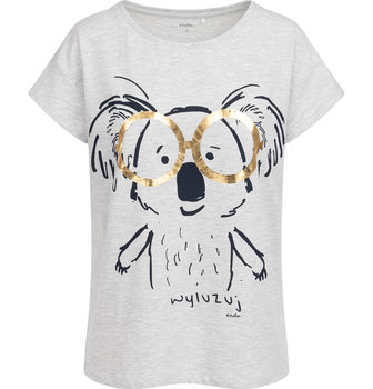 Koszulka Damska T-shirt Damski z nadrukiem bawełna Mistrz Miś Koala XL Endo - Endo