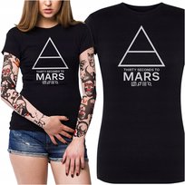 KOSZULKA DAMSKA THIRTY 30 SECONDS TO MARS SEASONS TOUR KONCERT ROCK M Y4 Inna marka