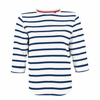 Koszulka damska w paski biało granatowa COSTA DEL SOL r.XL Captain Mike