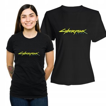 Koszulka Damska z Nadrukiem Bawełniany T-shirt na Prezent Cyberpunk S - Plexido