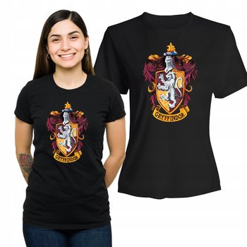 Koszulka Damska z Nadrukiem Bawełniany T-shirt na Prezent Gryffindor M - Plexido