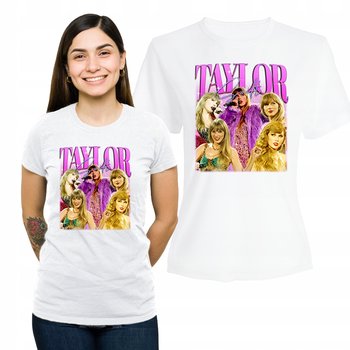 Koszulka Damska z Nadrukiem Bawełniany T-shirt na Prezent Taylor Swift S - Plexido