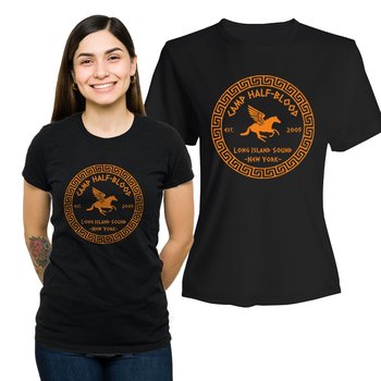 Koszulka Damska z Nadrukiem  T-shirt na Prezent Percy Jackson XXL - Plexido
