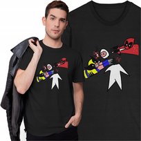 Koszulka Deadpool Wolverine Śmieszny T shirt Film Premiera Marvel Logan Inna marka