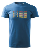 Koszulka dla Analityka Danych - Dana Analyst Jasnoniebieski S