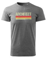 Koszulka dla Architekta Architect Limited Edition Ciemnoszary melanż XXL