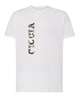 Koszulka dla Cioci Wojskowy Napis Prezent Biały M