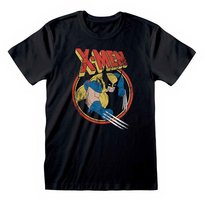 Koszulka Dla Dorosłych X-Men Unisex Wolverine (M / Czarny)