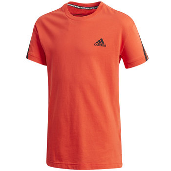 Koszulka dla dzieci adidas B 3S Tee pomarańczowa GK3194 - Adidas