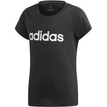 Koszulka dla dzieci adidas YG E Lin Tee czarna EH6173 - Adidas