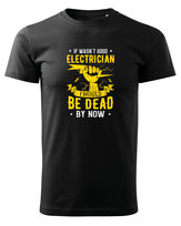 Koszulka dla Elektryka Good Electrician Spec Czarny XXL TeeLove