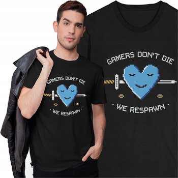Koszulka Dla Gracza Informatyka Programisty Gry Komputerowe Serce Miecz - Inna marka