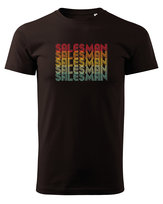 Koszulka dla Handlowca Salesman Sprzedawca Brązowy M