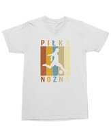 Koszulka dla Kibica Piłka Nożna dla Piłkarza Sportowa Futbol Biała M