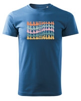 Koszulka dla Kosmetyczki - Beautician Jasnoniebieski L