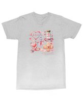 Koszulka dla lekarza Serce i medycyna pielęgniarki medyczna Szara L