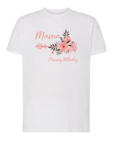 Koszulka dla Mamy Panny Młodej Ślub Wesele Biała L