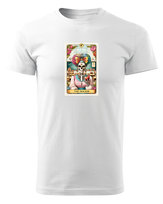 Koszulka dla Nauczyciela The Teacher Czaszka Biały XXL