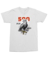 Koszulka dla Patrioty Patriotyczna 500-lecie Hołdu Pruskiego Biała XL