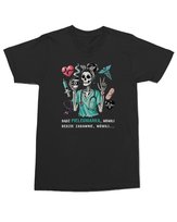 Koszulka dla pielęgniarki Bądź pielęgniarką mówili Medyczna Czarna XL