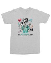 Koszulka dla pielęgniarki Bądź pielęgniarką mówili Medyczna Szara L