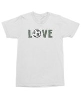 Koszulka dla Piłkarza LOVE Football Piłkarska Futbol Nożna Biała XL