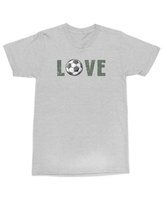 Koszulka dla Piłkarza LOVE Football Piłkarska Futbol Nożna Szara XL