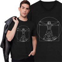 Koszulka dla Piłkarza Piłka Nożna Vitruvian Football Leonardo da Vinci