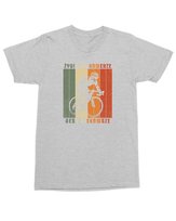 Koszulka dla rowerzysty Życie na rowerze Kolarza Prezent Szara M