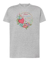 Koszulka dla Siostry Personalizowana Najlepsza Szara XL